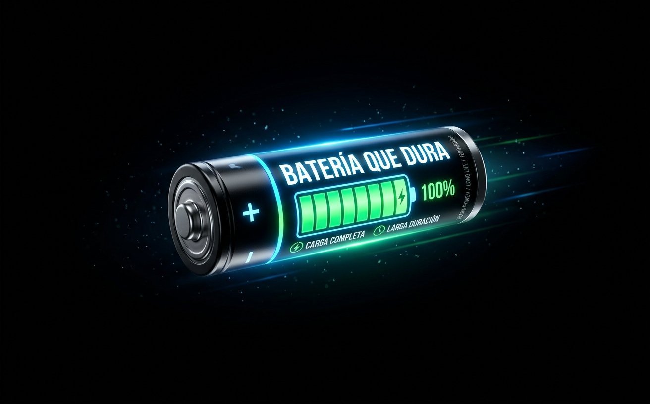 Batería con carga completa